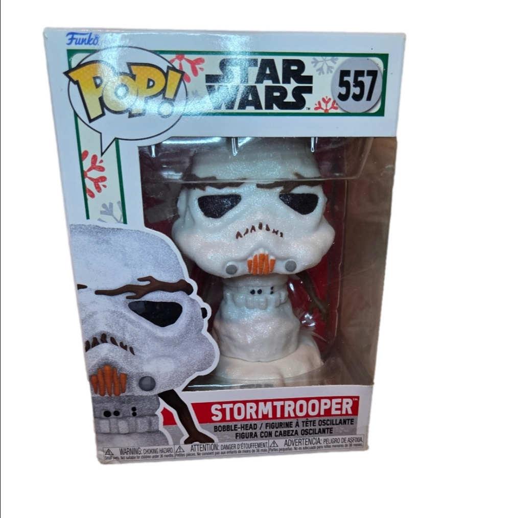 Funko Star Wars Holiday 2022 Stormtrooper Snowman Figurine
